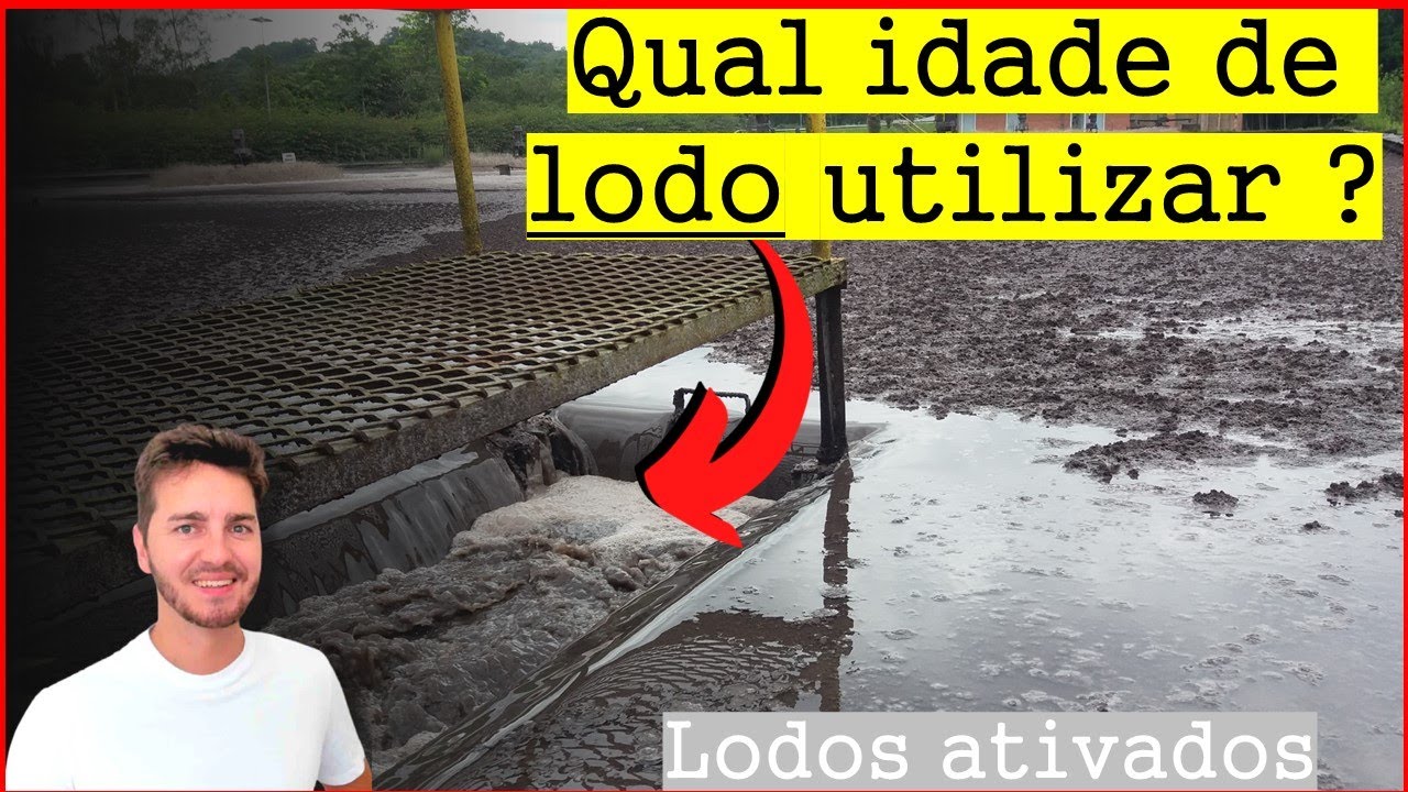 Qual idade do lodo utilizar em sistema de lodos ativados?