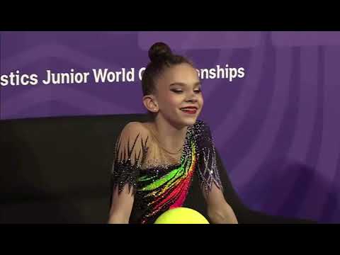 Lisa Garac ROU Ball FINAL JUNIOR WORLD CHAMPIONSHIP CLUJ-NAPOCA 2023