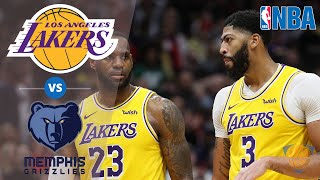 Los Angeles Lakers vs Memphis Grizzlies - 1st Quarter Game Highlights | February 21, 2020 NBA Season