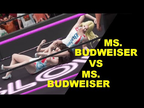 GLOW 1985 Ms. Budweiser vs Ms. Budweiser - Extreme Rules