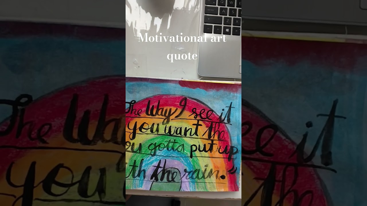 motivational artistic quote #art #painting