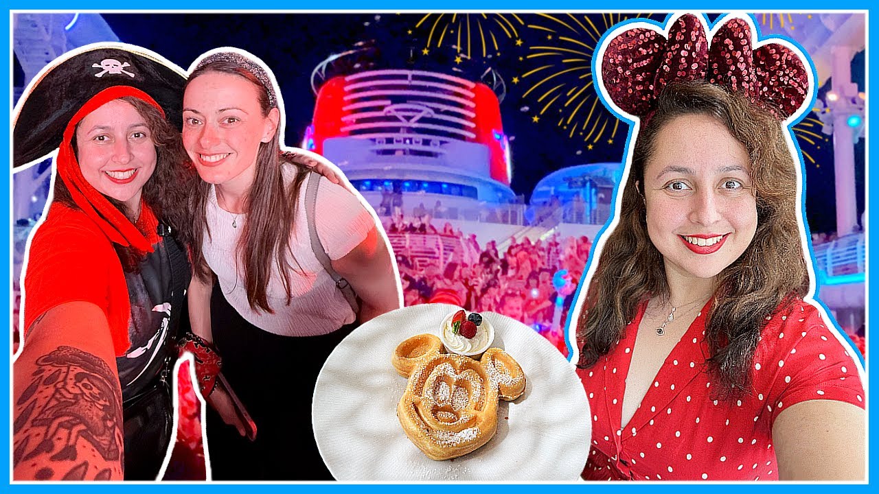 The BEST Day on the DISNEY WISH! Palo BRUNCH & Pirates Night FIREWORKS 🏴‍☠️ Disney Cruise Line 2025