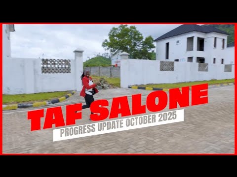 TAF Salone Micro City - Progress Update October (2025)