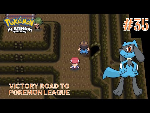 Victory Road to Pokemon League | Pokémon Platinum Gameplay #35
