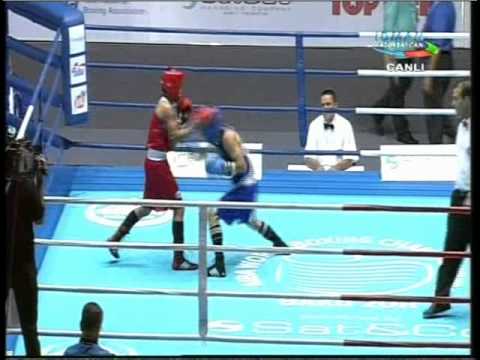 AIBA World Championships 2011: CASLAROV Stefan (Romania) vs BARRIGA Mark (Philipines)