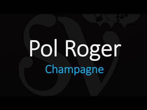 How to Pronounce Pol Roger (CORRECTLY)? French Champagne Wine Pronunciation