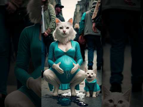 Pregnant 🤰 cat 😍 l #shorts #cats #kitty #catlover #catvideos #catvideo #kitten #cute #cutecat #viral