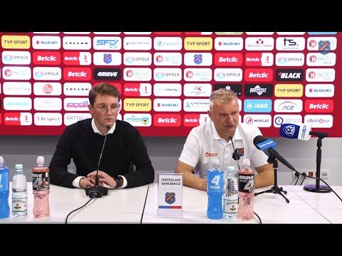 Konferencja prasowa po meczu z Ruchem Chorzów