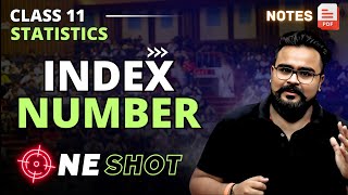 INDEX NUMBER statistics class 11 ONE SHOT | Complete Chapter | statistics by GAURAV JAIN