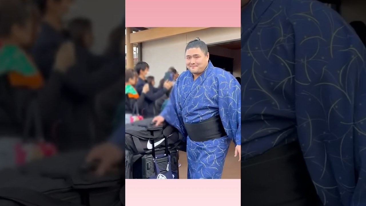 【伊勢巡業お出迎え】光星竜、蒼富士スマイル☺️、幕下以下のおすもうさんたち　#令和8年伊勢神宮奉納大相撲