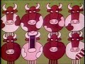 Classic Sesame Street Animation 8 Cows 1981