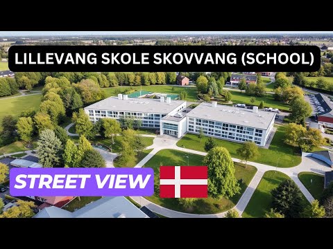 Lillevang Skole Skovvang (School) in Lillerød, Denmark on Google Street View