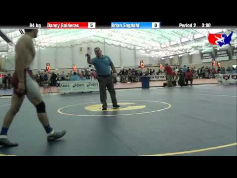 Danny Balderas vs. Brian Engdahl at 2013 ASICS University Nationals - FS