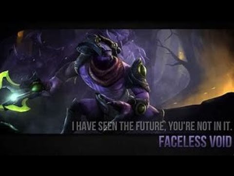Dota 2 : Faceless Void-Comeback with a Double RAMPAGE