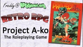 Retro RPG: Project A-ko The Roleplaying Game