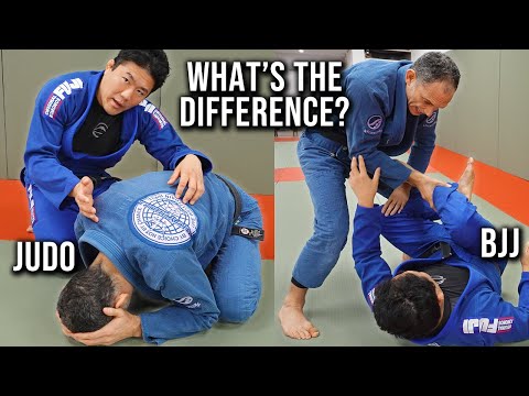 Why Judo Newaza and BJJ Look So Different