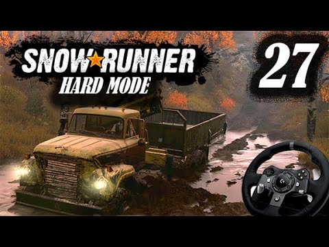 SnowRunner - Hard Mode - Helping Bill And Those Hungry Workers - Episode 27