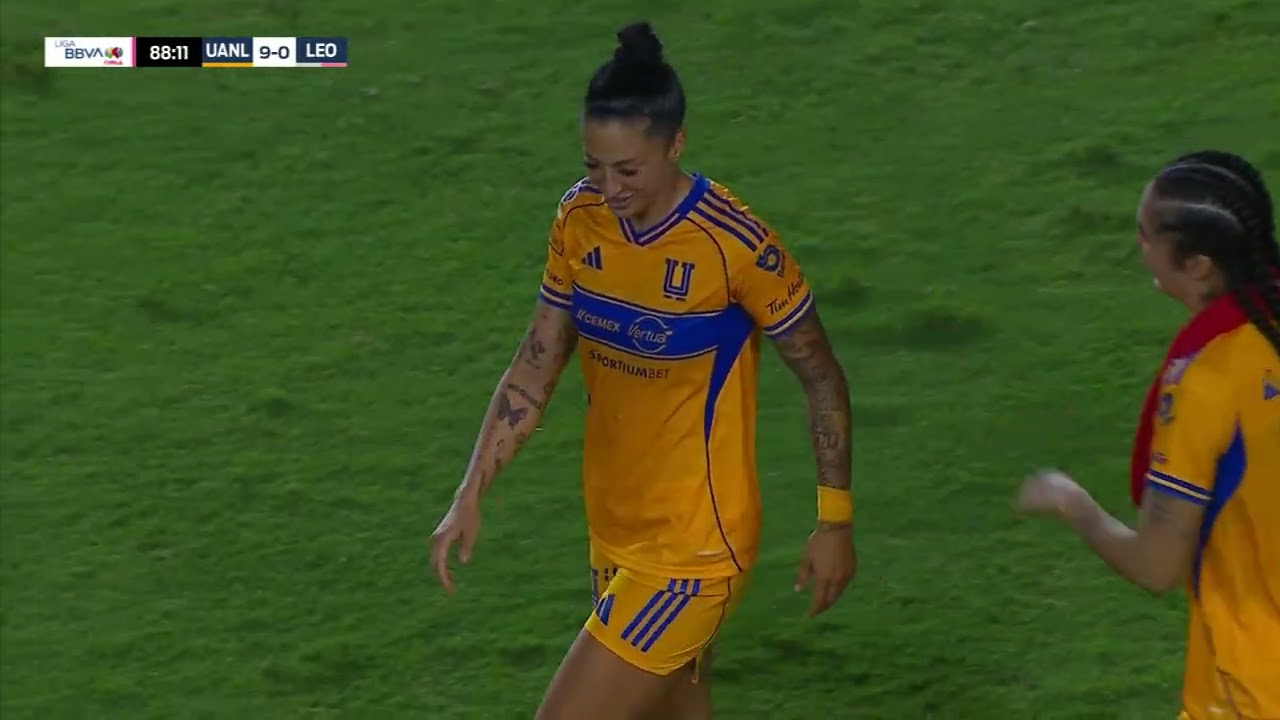 Tigres Femenil | Jennifer Hermoso sella la goleada para las Amazonas