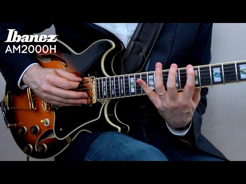 IBANEZ AM2000H: My first time playing this STUNNING guitar…