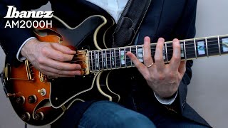 Video thumbnail for IBANEZ AM2000H: My first time playing this STUNNING guitar… by Ben Eunson