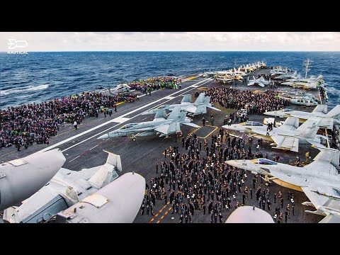 Life Inside US Navy's $8.5 Billion USS Nimitz Class Aircraft Carrier At Sea | Documentary