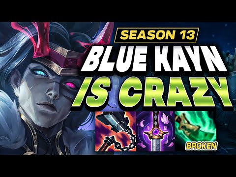 THESE CDS ARE UNREAL! Blue Kayn is a MONSTROSITY in PRE-SEASON 13 [Purple Kayn Build/Runes]