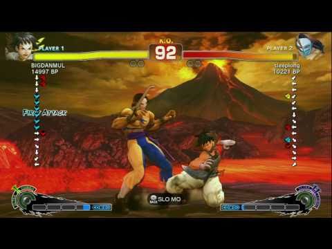 BIGDANMUL [Makoto] vs sleeplong [Vega] SSF4 Japanese Online Ranked Matches - TRUE-HD