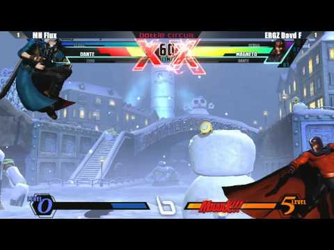 UMVC3 MH Flux vs ERGZ David F - Next Level Battle Circuit #5 Tournament