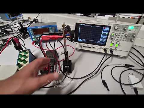 Tracer la caractéristique d'une Photo Diode (Loi de Malus)