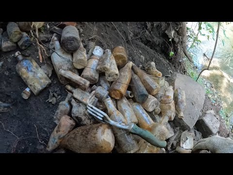 Unearthing A Treasure Trove At The Ultimate Bottle Dump Site!