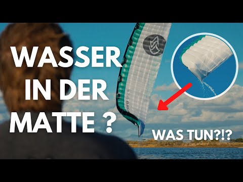 KITESURFEN: WASSER IN DER MATTE - Was tun?!?