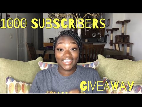 My Very First Giveaway⭐️🛍 Video