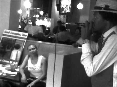 Christylez Bacon at The ART of Go-Go Inaugural Happy Hour, August 10, 2012