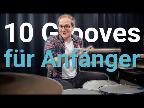 Schlagzeug lernen - 10 Grooves für Anfänger