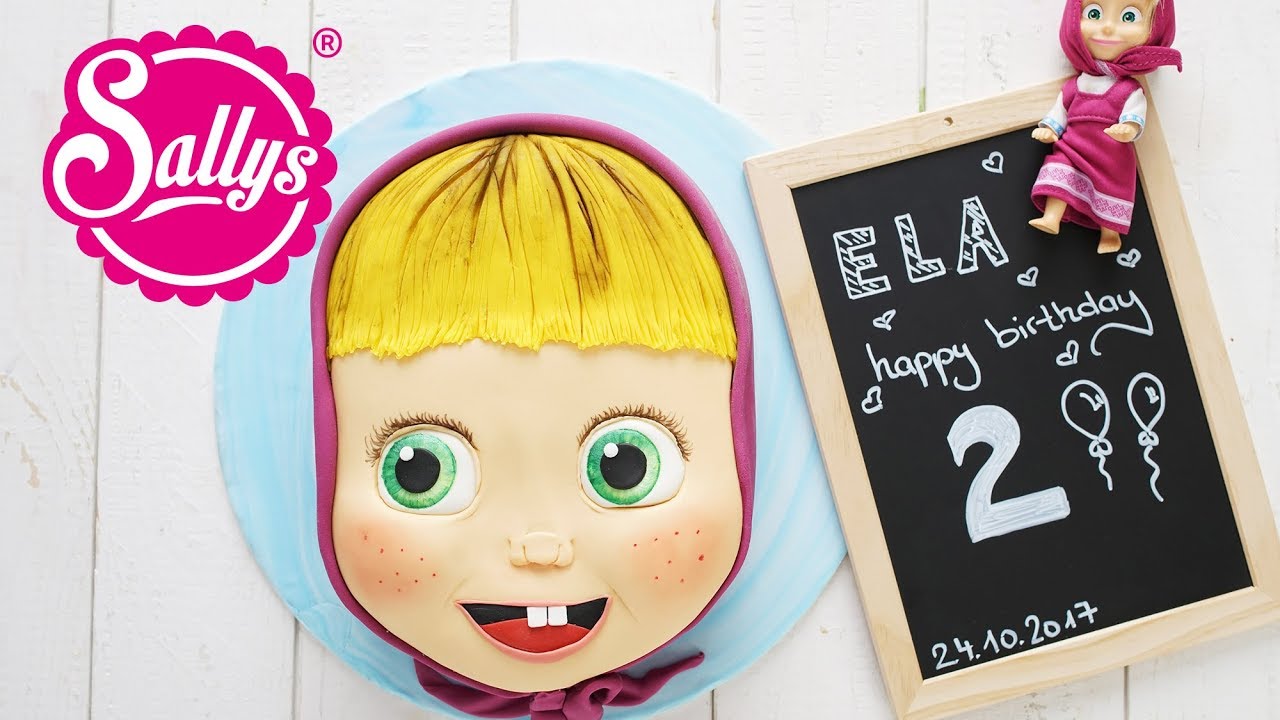 Masha Birthday Cake / Geburtstagstorte / Mascha und der Bär/ Маша и медведь