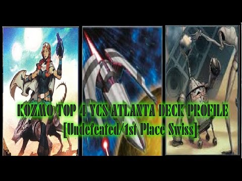 Kozmo Top 4 YCS Atlanta Deck profile - Uri Diaz [Undefeated/1st place Swiss]