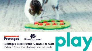 Nina Ottosson (Нина Оттоссон) Rainy Day Puzzle &Play Cat Game - Головоломка для котов «Капли дождя»