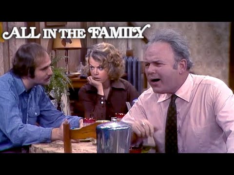 The Bunkers Get Into An Argument About God | All In The Family