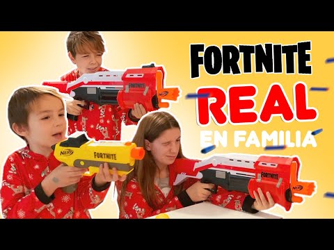JUEGOS para HACER en CASA ¡¡FORTNITE EN LA VIDA REAL!!