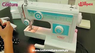 Capacitación y funciones básicas Máquina de Coser Familiar Willpex WP653 - Todo Costura SA
