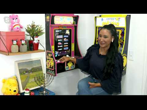 Arcade1Up 10 Game PartyCade Plus Portable Home Arcade Machine on QVC