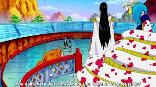 One Piece - Boa Hancock gives Luffy two options and boat or his friends