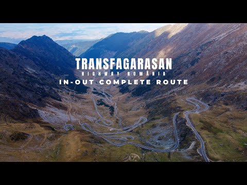 Transfagarasan - Traseu Complet Filmat Din Masina Si Cu Drona