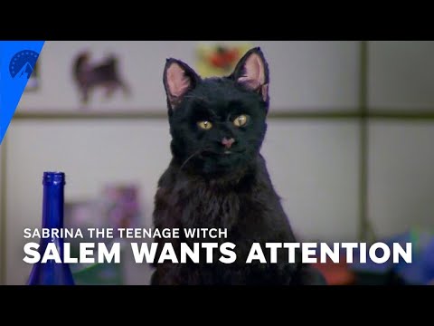 Sabrina the Teenage Witch | Salem Fakes Being Sick For Attention (S2, E15) | Paramount+