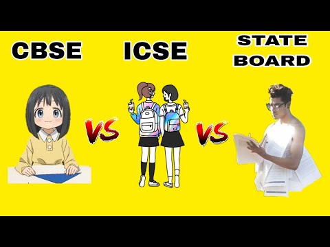 CBSE VS ICSE VS STATE BOARD ❓ #shorts