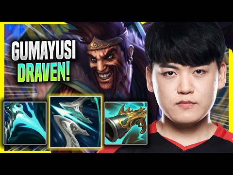 GUMAYUSI IS INSANE WITH DRAVEN! - T1 Gumayusi Plays Draven ADC vs Jinx! | Season 2022