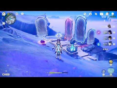 The Moon Mirrors Different Forms Puzzle in Light Bathed Platform, Hiisi Island