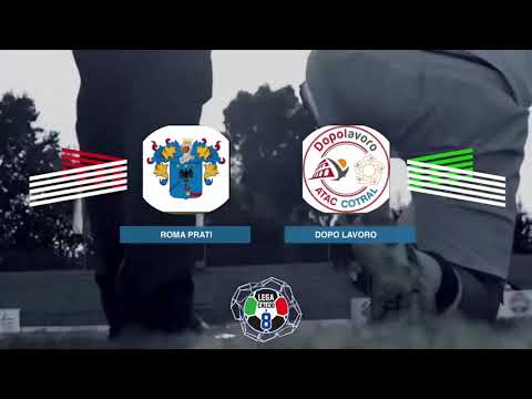 LEGACALCIO8 STAGIONE 21/22 SERIE B: ROMA PRATI- DOPO LAVORO