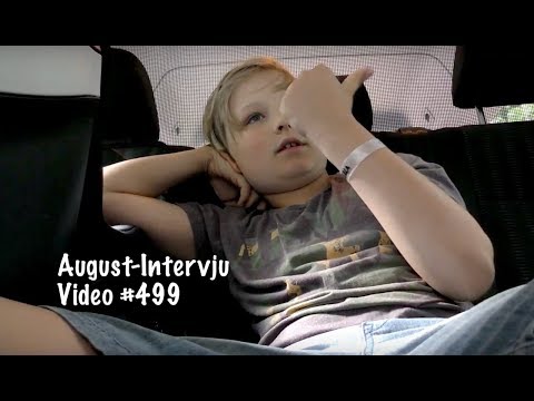 August Hylse - INTERVJU #2 om YouTube -VIDEO 499- (i bilen @ MOLLSJÖN) - 30/6-2018 * HC-X1000