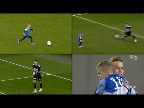 Hiába próbálkozott kétszer, a DVTK kapusa elrontotta a kezdőrúgó kisfiú születésnapi ajándékát